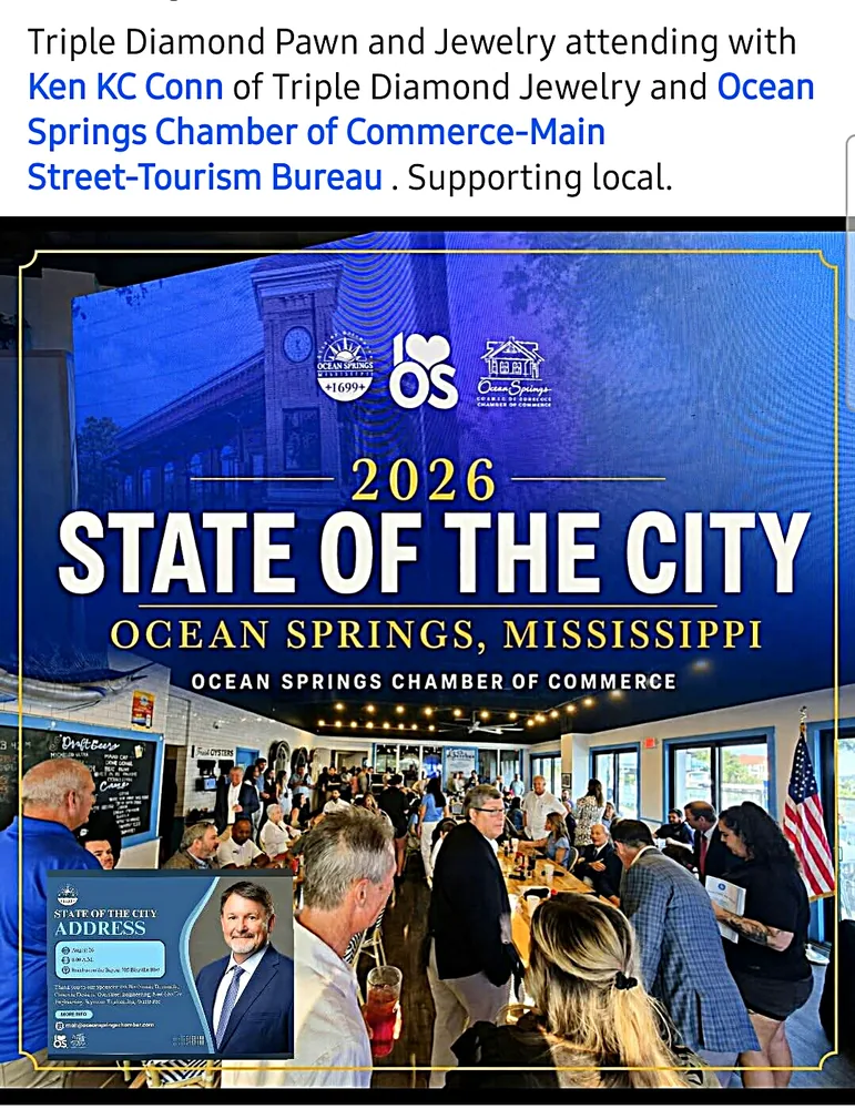 Triple Diamond at the 2026 State of the City event hosted by the Ocean Springs Chamber of Commerce